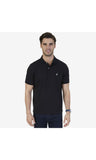 Nautica Polo de piqué de algodón sólido de Manga Corta para Hombre