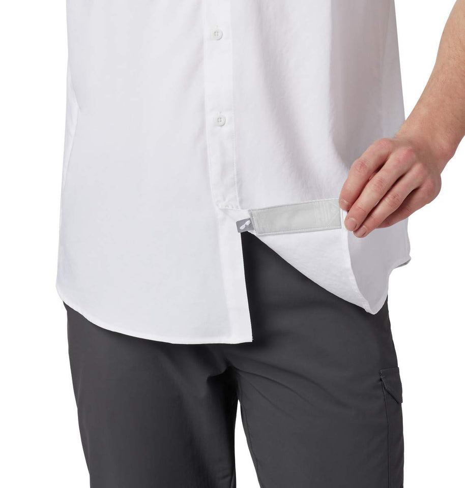 Columbia Blood and Guts III - Camisa de Manga Corta para Hombre, Impermeable