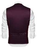 COOFANDY Chaleco de Vestir para Hombre, Estilo Formal, Ajustado, Chaleco
