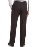 Haggar Cool 18 Pantalón Oculto de Cintura expandible para Hombre