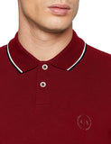 A|X Armani Exchange - Polo de Manga Corta para Hombre