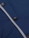 COOFANDY Chaleco de Traje para Hombre, Ajustado, para Negocios, Bodas, Chalecos, Chaleco